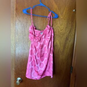 Fashion Nova Pink Floral Nightgown